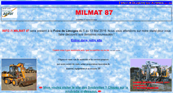 Desktop Screenshot of milmat.com
